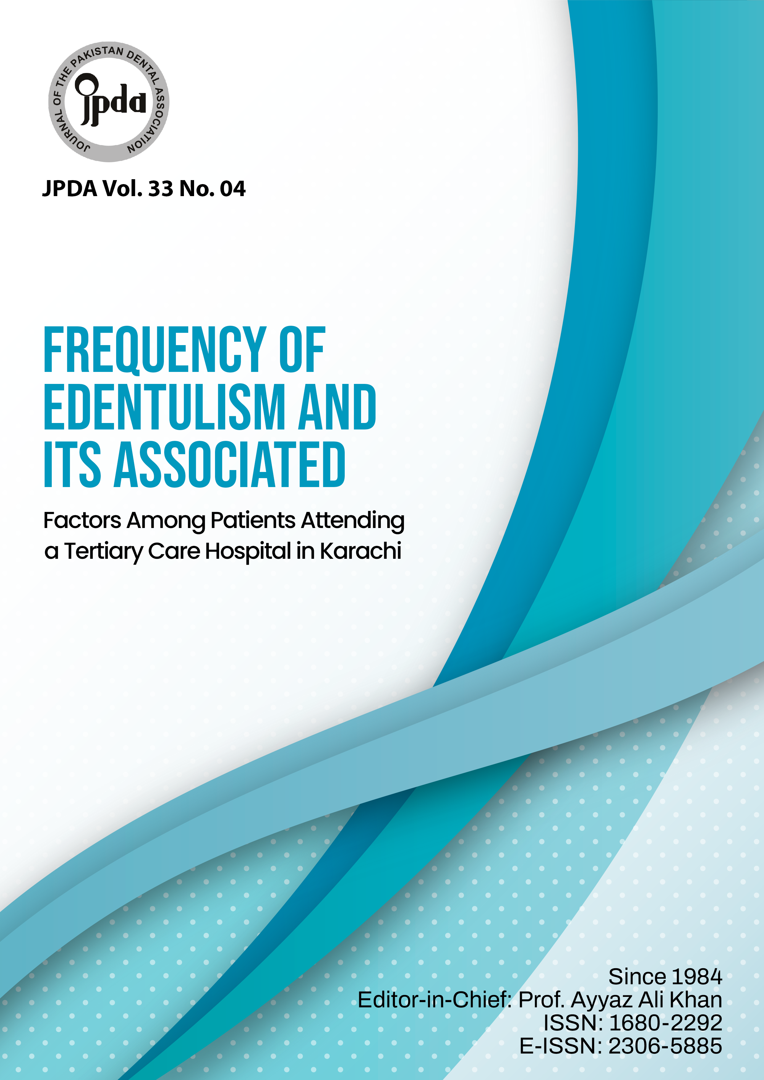 Journal of The Pakistan Dental Association